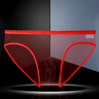 Mid-rise Transparent Bikini Brief