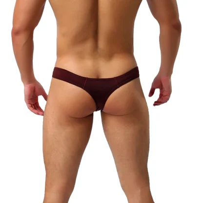 Solid Color Casual Men's Thong - Image 8