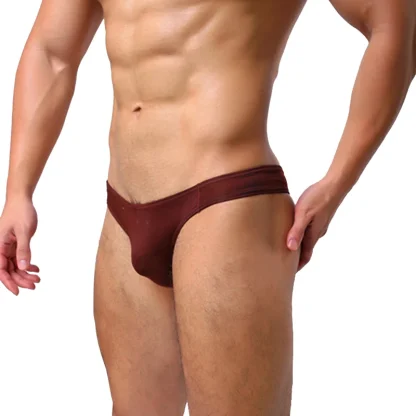 Solid Color Casual Men's Thong - Image 7