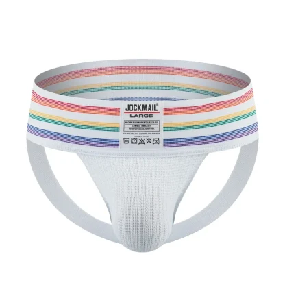 Athletic Supporter Striped Jockstrap