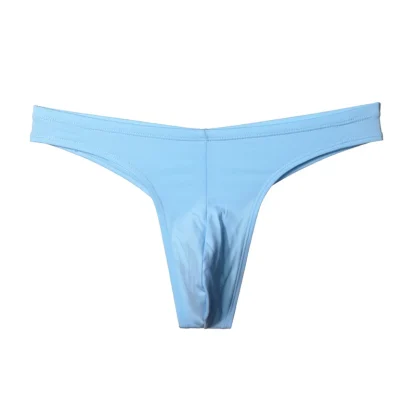 Low-rise Solid Color Thongs