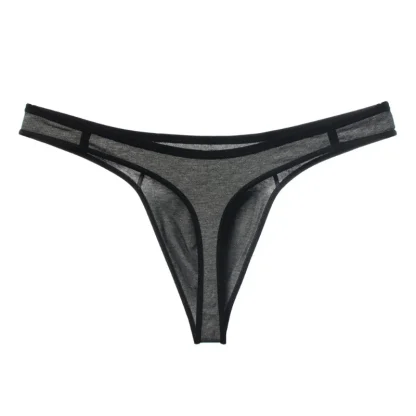 No Trace Solid Color Thong - Image 5