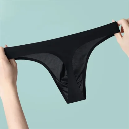 Seamless Cool Fabric Casual Thong - Image 2