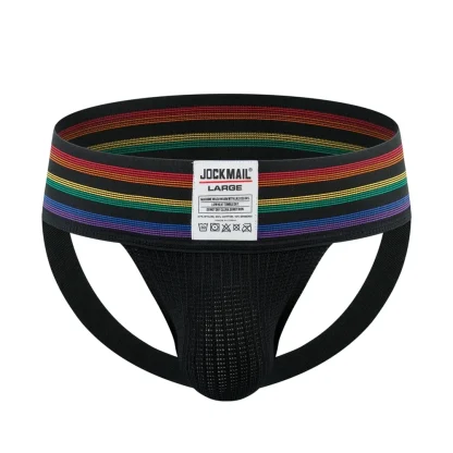 Athletic Supporter Striped Jockstrap - Image 3