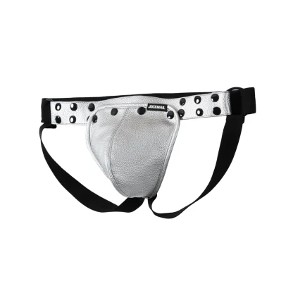 Faux Leather Seductive Jockstrap - Image 15