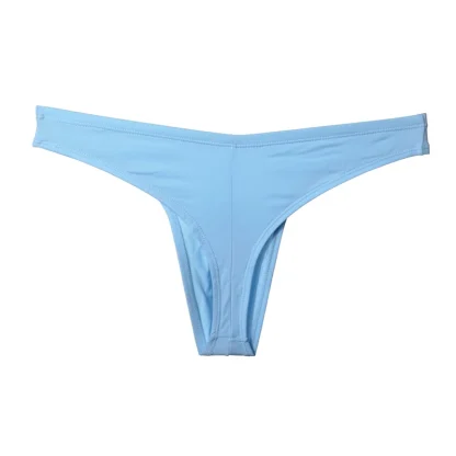 Low-rise Solid Color Thongs - Image 12