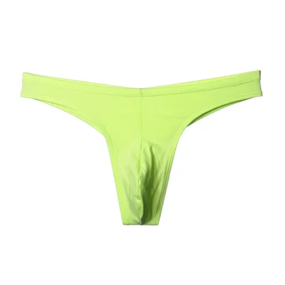 Low-rise Solid Color Thongs - Image 14