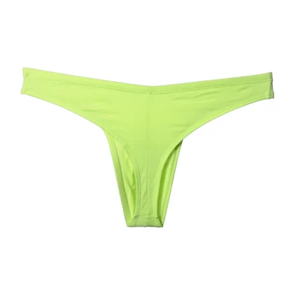 Low-rise Solid Color Thongs - Image 15