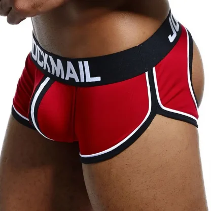 Open Back Striped Jockstrap - Image 11