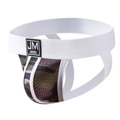 Camo Print Elastic Jockstrap - Image 3