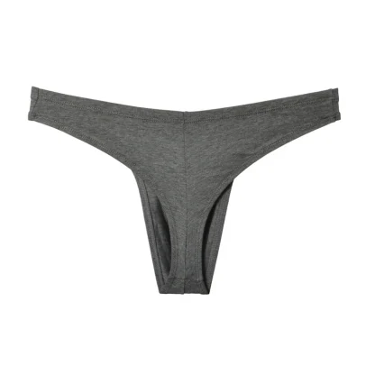 Low-rise Solid Color Thongs - Image 7